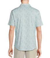 Daniel Cremieux Signature Label Paisley Print Short Sleeve Shirt
