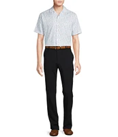 Daniel Cremieux Signature Label Paisley Short Sleeve Woven Camp Shirt