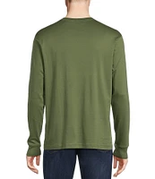 Daniel Cremieux Signature Label Pima Cotton Long Sleeve T-Shirt