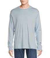 Daniel Cremieux Signature Label Pima Cotton Long Sleeve T-Shirt