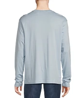 Daniel Cremieux Signature Label Pima Cotton Long Sleeve T-Shirt