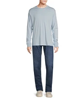 Daniel Cremieux Signature Label Pima Cotton Long Sleeve T-Shirt