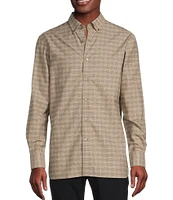 Daniel Cremieux Signature Label Plaid Long Sleeve Woven Shirt
