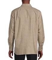 Daniel Cremieux Signature Label Plaid Long Sleeve Woven Shirt