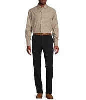 Daniel Cremieux Signature Label Plaid Long Sleeve Woven Shirt