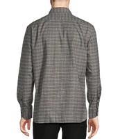 Daniel Cremieux Signature Label Plaid Long Sleeve Woven Shirt