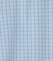 Daniel Cremieux Signature Label Poplin Plaid Short Sleeve Woven Shirt