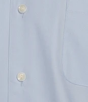 Daniel Cremieux Signature Label Solid Short Sleeve Woven Camp Shirt