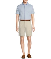 Daniel Cremieux Signature Label Solid Short Sleeve Woven Shirt