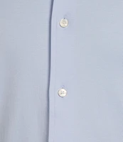 Daniel Cremieux Signature Label Solid Short Sleeve Woven Shirt