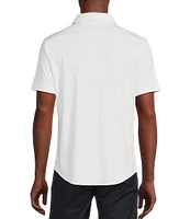 Daniel Cremieux Signature Label Solid Short Sleeve Woven Shirt