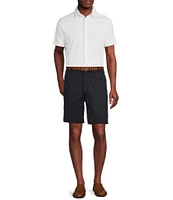 Daniel Cremieux Signature Label Solid Short Sleeve Woven Shirt