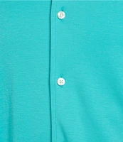 Daniel Cremieux Signature Label Solid Short Sleeve Woven Shirt