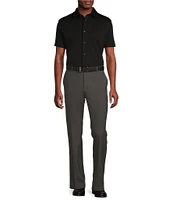 Daniel Cremieux Signature Label Solid Short Sleeve Woven Shirt