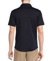 Daniel Cremieux Signature Label Solid Short Sleeve Woven Shirt