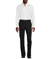 Daniel Cremieux Signature Label Stretch Flat Front Dress Pants