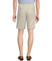 Daniel Cremieux Signature Label Stretch Flat-Front Supima Cotton 9#double; Inseam Shorts