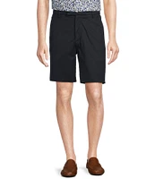 Daniel Cremieux Signature Label Stretch Flat-Front Supima Cotton 9#double; Inseam Shorts