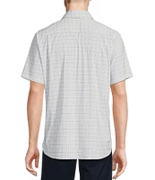 Daniel Cremieux Signature Label Stretch Large Plaid Short Sleeve Woven Shirt