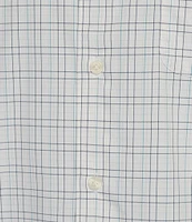 Daniel Cremieux Signature Label Stretch Large Plaid Short Sleeve Woven Shirt