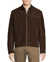 Daniel Cremieux Signature Label Suede Hipster Jacket