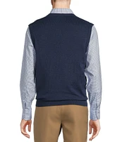 Daniel Cremieux Signature Label Supima Cashmere Quilted Sweater Vest