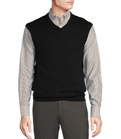 Daniel Cremieux Signature Label Supima Cashmere Quilted Sweater Vest