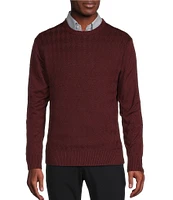 Daniel Cremieux Signature Label Supima Diamond Pattern Sweater