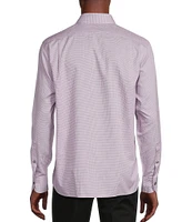 Daniel Cremieux Signature Label Textured Cotton Long Sleeve Woven Shirt