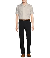 Daniel Cremieux Signature Label Tonal Floral Print Short Sleeve Woven Camp Shirt