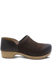 Dansko Brenna Burnished Suede Clogs