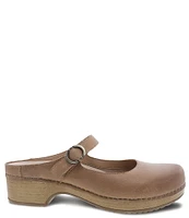 Dansko Bria Nubuck Suede Mary Jane Clogs