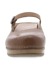 Dansko Bria Nubuck Suede Mary Jane Clogs