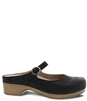 Dansko Bria Nubuck Suede Mary Jane Clogs