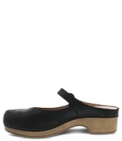 Dansko Bria Nubuck Suede Mary Jane Clogs