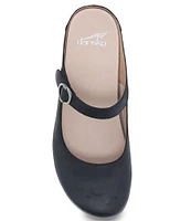 Dansko Bria Nubuck Suede Mary Jane Clogs