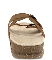 Dansko Dayna Suede Buckle Slide Sandals