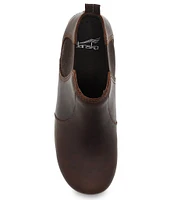 Dansko Frankie Oiled Leather Chelsea Booties