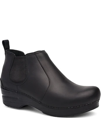 Dansko Frankie Oiled Leather Chelsea Booties