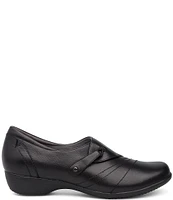 Dansko Franny Leather Slip Ons