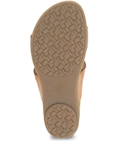 Dansko Justine Leather Slide Sandals