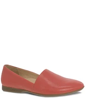 Dansko Larisa Leather Slip-On Loafer Flats