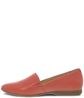 Dansko Larisa Leather Slip-On Loafer Flats