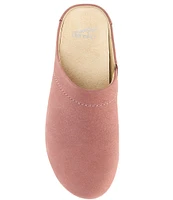 Dansko Mariella Nubuck Suede Clogs