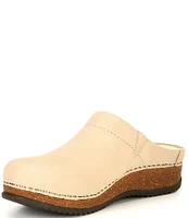 Dansko Mariella Nubuck Suede Clogs