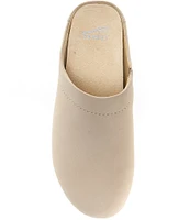 Dansko Mariella Nubuck Suede Clogs