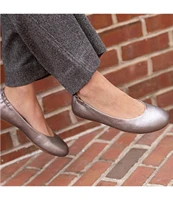 Dansko Mollie Leather Ballerina Flats