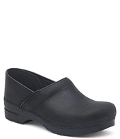 Dansko Professional Leather Slip-On Clogs