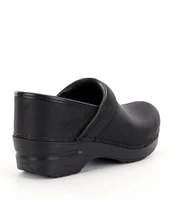 Dansko Professional Leather Slip-On Clogs