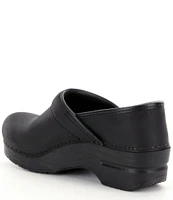 Dansko Professional Leather Slip-On Clogs